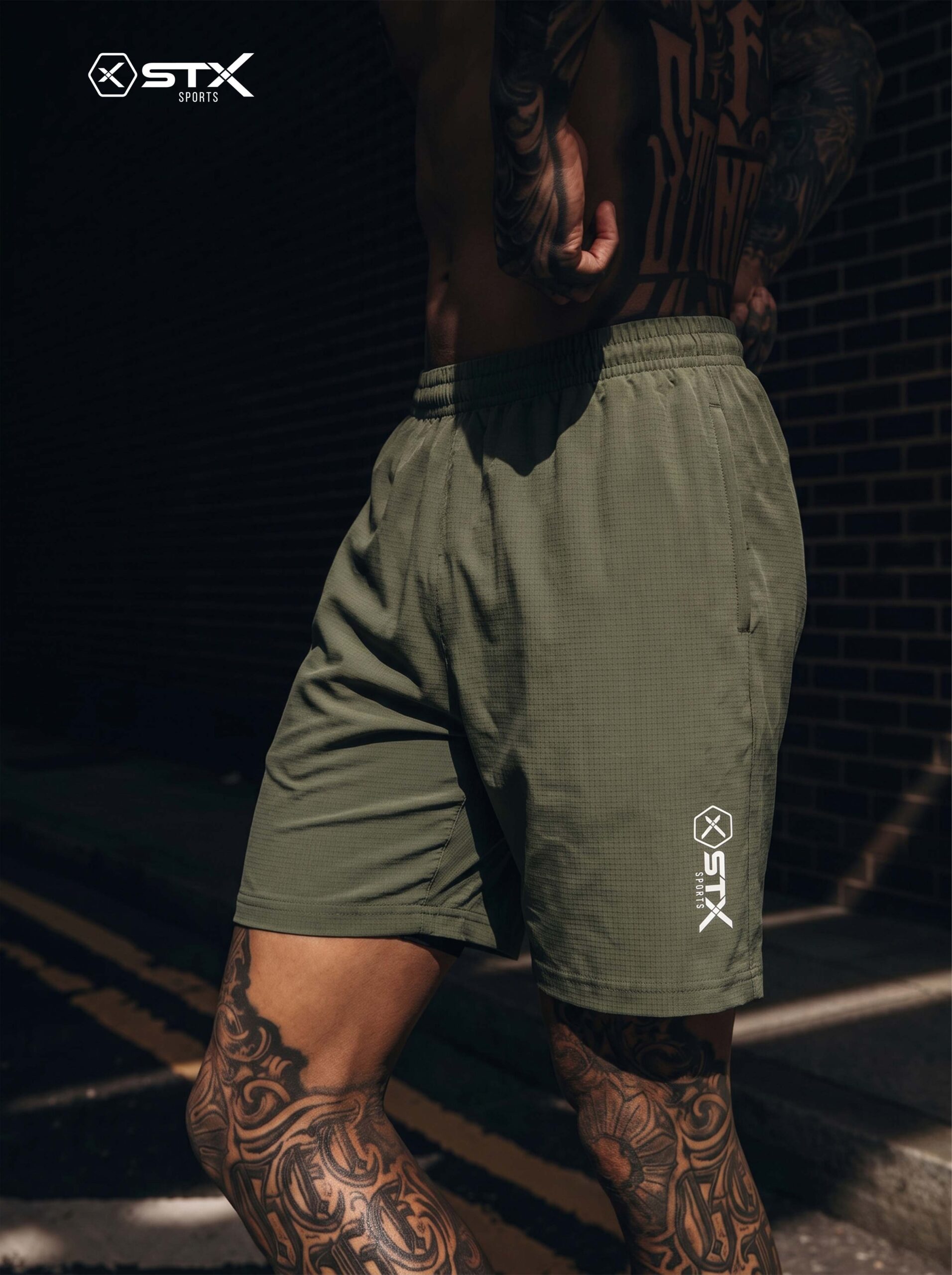 Short de Entrenamiento Texturizado STX Sports – X Power - Image 5