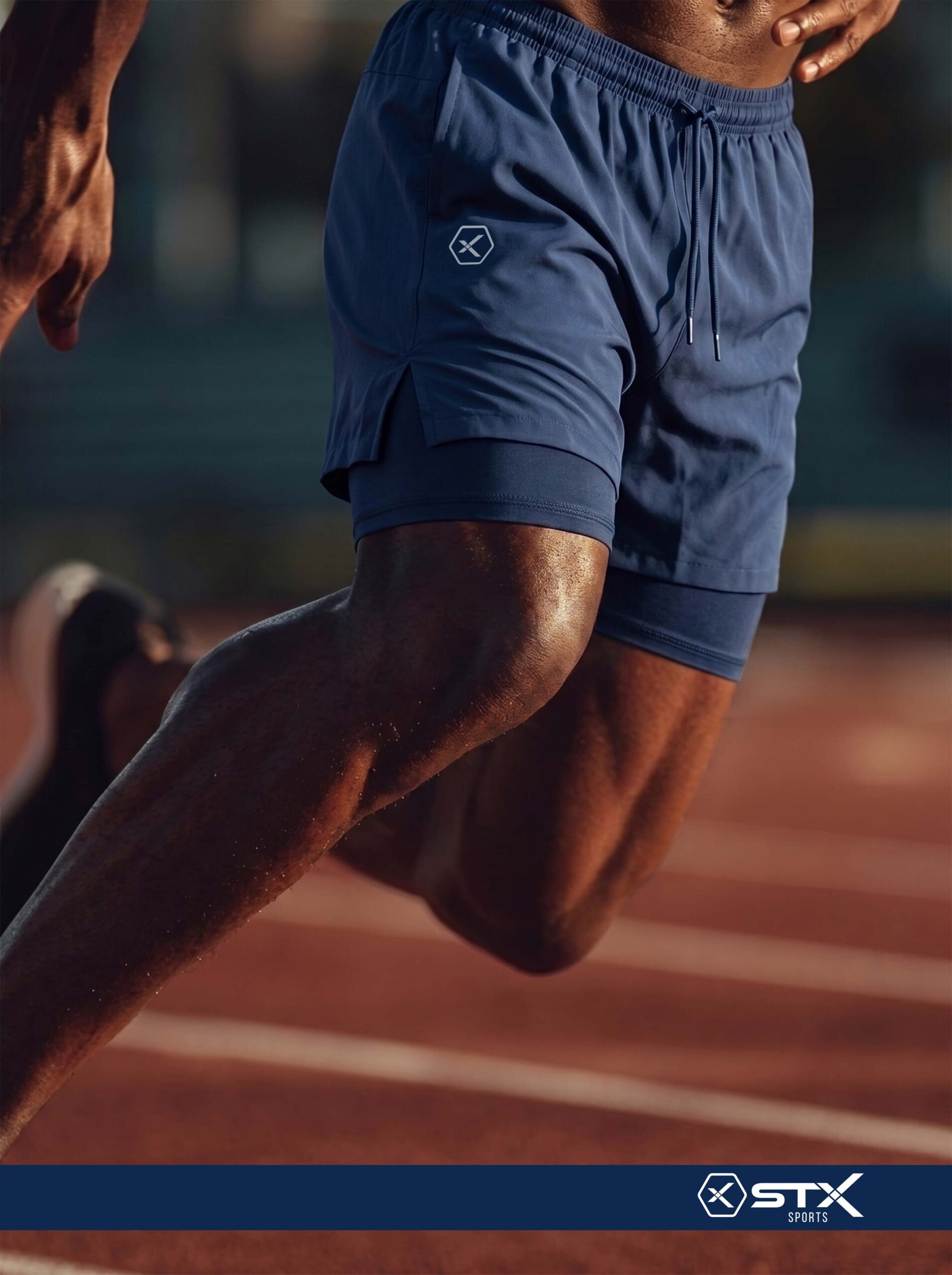 Short Deportivo de Doble Capa STX Sports – X Power - Image 4